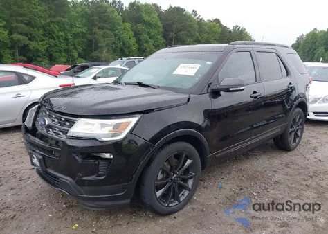 2018 Ford Explorer Xlt из США, поврежденный, VIN 1FM5K7D87JGA56109